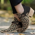 thumbnail image 2 of NOKIO Elegant Women'S Short Boots Minimalist Side Zipper Boots For Women Ankle Boots Short Boots Single Shoes For Ladies Casual Shoes Women'S Versatile Block Heel Ankle Booties, 2 of 4