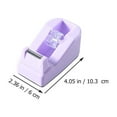 thumbnail image 3 of OULII 3Pcs Tape Dispenser 10.3X6X4.6Cm Random Color For Packaging And Wrapping Tapes In Office, 3 of 6
