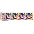 thumbnail image 3 of Ambesonne Geometric Fabric by the Yard Upholstery, Curves Formed Circles, 5 Yards, Multicolor, 3 of 5