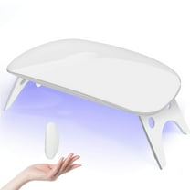 Visland Mini UV LED Nail Lamp, Portable Gel Light Mouse Shape Pocket Size Nail Dryer with USB Cable for all Gel Polish