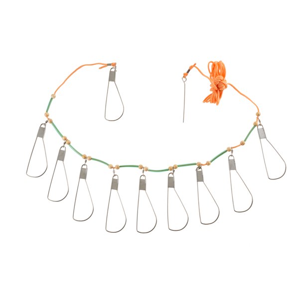 Fish Stringer Heavy Duty Rope Stringer for Fishing with 10 Stainless