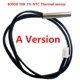thumbnail image 2 of Sensor de Temperatura del Termistor NTC de 5 Piezas de 50 Cm Cable de Sonda Resistente Al Agua de 5X25 Mm B3950 10K 1% NTC W1209 W1401 Cable, Tipo A, 2 of 5