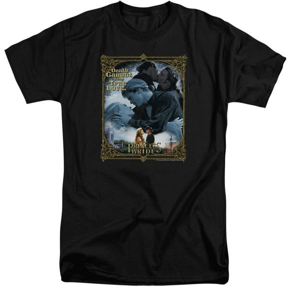 Princess Bride Timeless Adult Tall T-Shirt Black