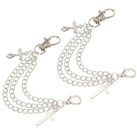

1Pair of Shoe Decorative Chains Multi-layer Shoe Chains Shoe Ornaments