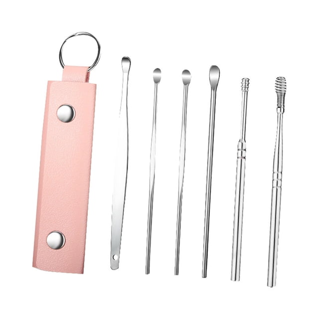 Liyamei Stainless Steel Ear Pick For Ear Wax Removal And Ear Cleaning Hygiene With Multiple