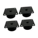 thumbnail image 5 of 4 soportes para muebles, patas de sofá, protectores de suelo para estantes Negro 5x3cm, 5 of 9