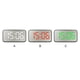thumbnail image 2 of Matsuzay Reloj despertador LED 12H/24H Termómetro digital ajustable conmutable Relojes electrónicos Espejo portátil Hora Fecha Calendario Decoración del hogar Blanco Matsuzay HA063013-01B, 2 of 6