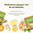 thumbnail image 5 of Pocas Honey Ginger Instant Tea Powder, Soursop Flavor 2-Pack, Ginger Extract & Real Honey, Caffeine-Free Tea, 20 Packets per Box, 5 of 8