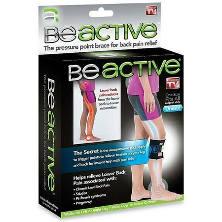 As Seen On TV BeActive Therapeutic Brace-relieve lower back pain and sciatica pressure By (Best Over The Counter For Lower Back Pain)