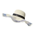 thumbnail image 2 of Sombreros para mujer, sombrero para el sol, sombrero bohemio para mujer, sombrero de verano con lazo, sombreros de playa de ala ancha Beige, 2 of 9