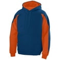 thumbnail image 2 of Augusta 5460A Adult Volt Hoody - Navy & Orange, 2X, 2 of 2
