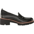 thumbnail image 2 of Naturalizer Women's Darry Loafers Black Patent 8.5W, 2 of 4