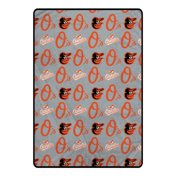 Pegasus Baltimore Orioles 66" x 95" Oversized Logo Roll Ultra Cozy Blanket