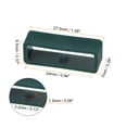 thumbnail image 2 of Uxcell 6pack Watch Strap Loop Fastener Rings 24mm Rubber Watch Holder Keeper Dark Green, 2 of 6