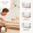 thumbnail image 3 of Little Seeds Clover 4-in-1 Convertible Crib, 3 of 7