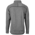 thumbnail image 3 of Men's Cutter & Buck Bobby Bowden Gray Florida State Seminoles Mainsail Half-Zip Pullover Jacket, 3 of 3