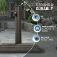 thumbnail image 4 of US Weight 26 Pound Umbrella Base Designed To Be Used With a Patio Table - Black, 4 of 7