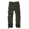thumbnail image 3 of Pantalones Cargo Match para Hombre Salvaje Verde Ejército Oscuro Talla 42, 3 of 6