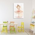 thumbnail image 3 of Stupell Industries Eclectic Crowned Ballerina with Flowers Canvas Art, 24 x 36, by Creative Studio, 3 of 8