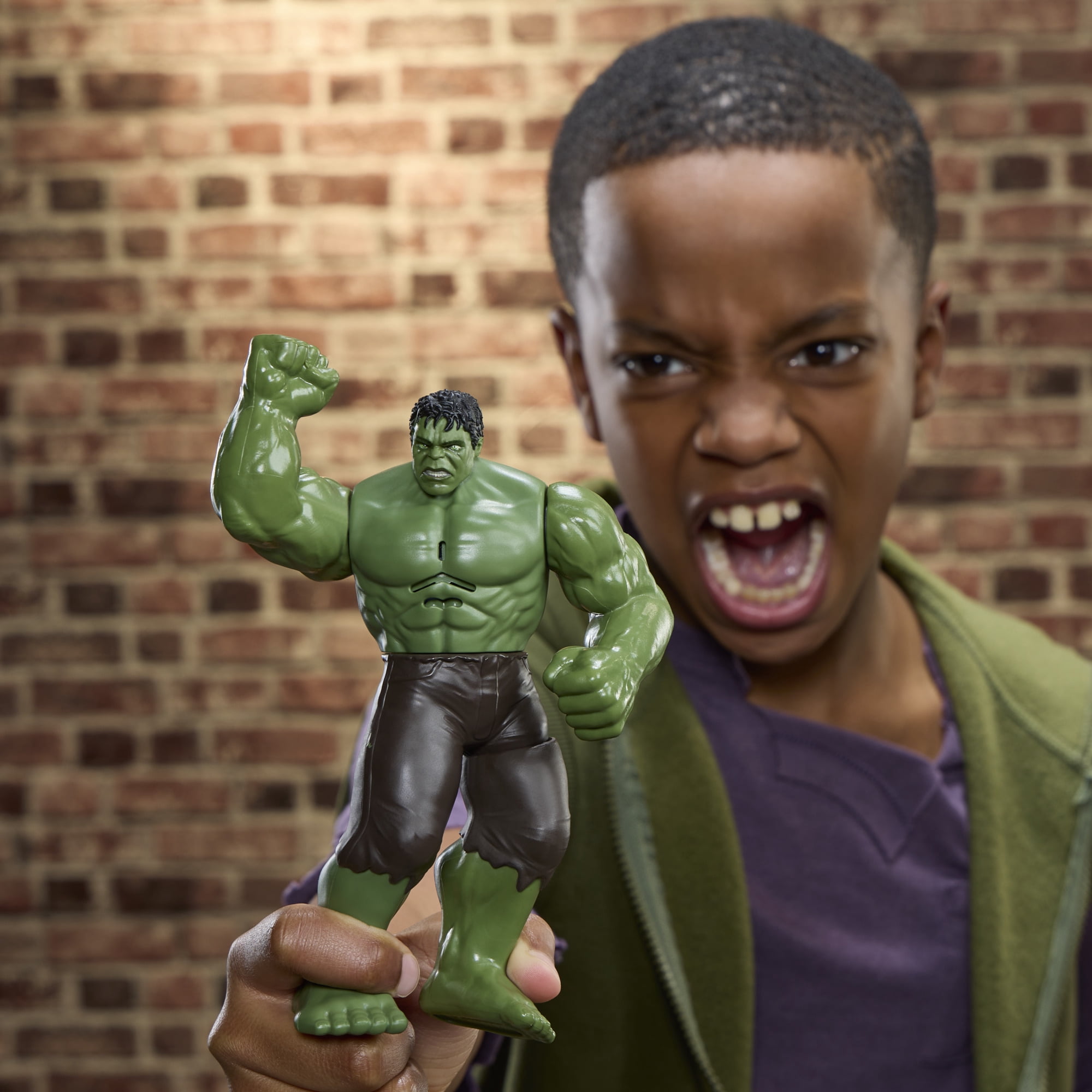 Marvel Studios Spider-Man Brand New Day Hulk Action FX Figure, 6 Inches, Ages 4 and Up