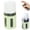 H, variant on 4 in 1 Travel Dispenser, 4 Pack Travel Bottles for Toiletries, Leak Proof Travel Size Containers, Portable Containers for Shampoo Lotion Conditioner Cream (60 ML, Square, Pink)