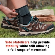 ACE Brand Deluxe Ankle Stabilizer, Adjustable, Comfortable, 1 Size Fits Most
