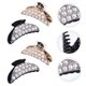 thumbnail image 4 of 4PCS Pearl Rhinestone Pelo Jaw Clips Moda Abrazaderas para Mujeres para Mujeres Chicas, 4 of 5
