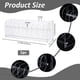 thumbnail image 2 of Dispensador de etiquetas acrílicas con soporte ajustable para rollo de etiquetas y 8 discos. Dispensador de cinta adhesiva transparente. Dispensador de etiquetas acrílicas., 2 of 6