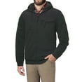 thumbnail image 4 of The American Outdoorsman Sherpa Lined Hoodie with Zipper and Pockets, Insulated Layer for Hiking and Camping in Cold Weather (Black Heather, Medium), 4 of 5
