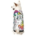 thumbnail image 1 of Balery Fun Animal with Unicorn Sudadera con Capucha para Perros Pequeños – Ropa para Mascotas, Disfraz para Perros y Gatos, Ideal para Fiestas y Cosplay-Large, 1 of 7