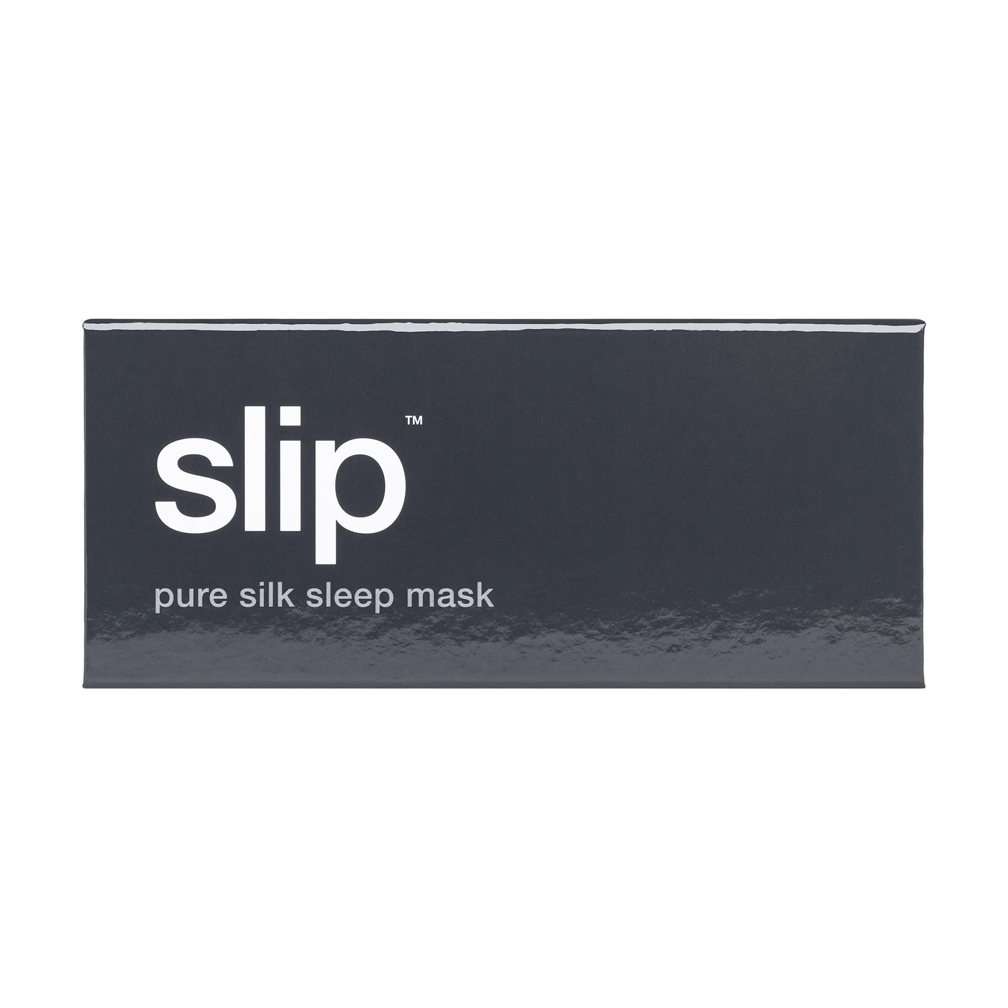 Slip Pure Silk Soft Sleep Mask with Elastic Band, Charcoal
