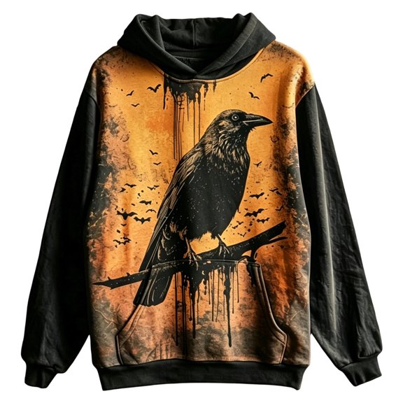 SJLDQY Boys Halloween Hoodies Hallowmas Graphic Long Sleeve Hooded Sweatshirts with Kangaroo Pocket Fall Winter Outfits Comfy Pullover Tops for Boys