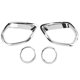 thumbnail image 4 of ABS Chrome Front and Rear Fog Lights Cover Trim Decorative Frame For Mitsubishi Outlander 2016-2020, 4 of 5