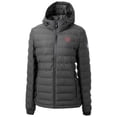 thumbnail image 2 of Women's Cutter & Buck  Gray Oklahoma Sooners Vault Mission Ridge Repreve Eco Insulated Long Puffer Jacket, 2 of 3
