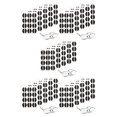 thumbnail image 1 of Minnieouse 60 Pairs Nose Pads Anti-Skid D-shaped Children Increase Flexible Adults Nosepad Height EVA Eyeglasses Accessories Patches Type2, 1 of 3