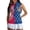 250th Anniversary American Eagle Flower, variant on Aplkyhs American Patriotic Star Golf Tennis Shirts Workout Tennis T-Shirts Soft and Comfortable Racerback Design Moisture Wicking for Golf Tennis Hiking Running Gym