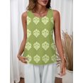 thumbnail image 5 of Womens Tank Tops Crewneck Linen Style Sleeveless Lightweight Spring Daily Layering Casual Tank Shirts Womens Tops, 5 of 6