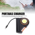 thumbnail image 3 of 5000mAh Retractable Charger, Power Bank with 30In Cables, 22.5W Portable Charger LED Small Power Bank for Outdoor Travel, 3 of 7