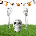 thumbnail image 4 of Estacas Esqueleto Plástico para Halloween Exterior, 4 of 9