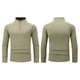 thumbnail image 5 of pstuiky Camisas suaves de manga larga para hombre, Blusa informal y moderna de manga larga con cremallera para hombre Tops de hombre xxl, 5 of 9