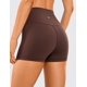 thumbnail image 2 of Shorts CRZ YOGA tiro alto 3" taupe talle chico, 2 of 5