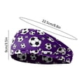 thumbnail image 3 of Bandeau de Sport pour Hommes et Femmes, Bandeau Anti-Transpiration pour Entraînement Physique Course Cyclisme Randonnée Yoga Football Exercice, 3 of 6
