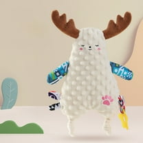 Cute Scarf Poodle Plush Toy 11 Inch, Lifelike Dog Doll – Soft Polyester Christmas Gift for Kids Adults, Wedding Decoration & Companion Toy