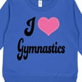 thumbnail image 3 of Inktastic I Love Gymnastics Toddler Sweatshirt, 3 of 4