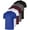 Set 7, variant on 5 Pack: Men's Breeze Tech V-Neck Dry Fit T-Shirts Moisture Wicking Athletic Workout & Gym Shirts (Big &Tall)