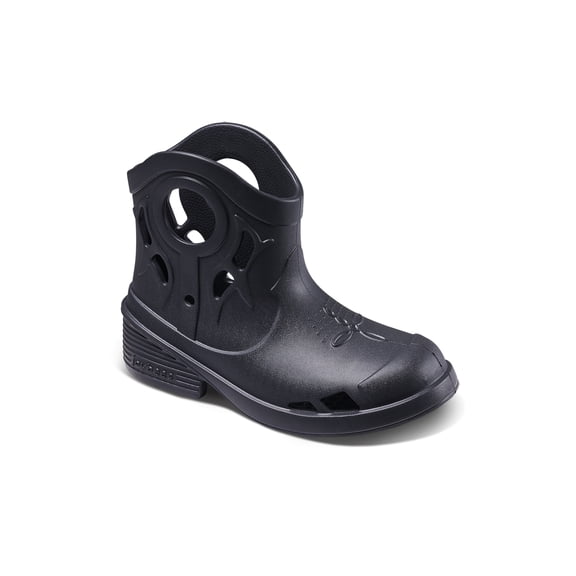 Kids Rodeo Splash Boot Solid Black
