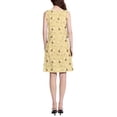 thumbnail image 3 of FORMRS Summer Dress for Women Loose U Neck Sleeveless Midi Beach Sundresses with Pockets, Cute Bee Pattern, 3 of 8