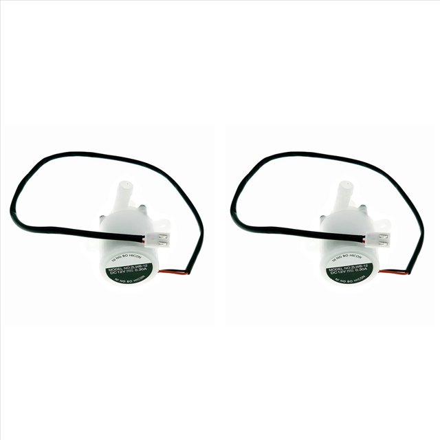 2X ZLWB-12 HZB-12A/25BF Hogar Pequeño Fabricante de Hielo Bomba de Agua para HZB-50/HZB-80/HZB-13F Máquina de Hielo DC12V 0.3A