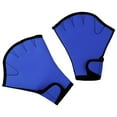 thumbnail image 1 of Advancent Guantes de remo a prueba de arañazos para deportes acuáticos, guantes de buceo con costuras finas y que no se desprenden, 2 piezas Deportes acuáticos Azul S, 1 of 6