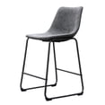 thumbnail image 2 of Abble 24" Faux Leather Counter Stool(set of 2), 2 of 7